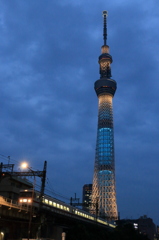 ライトアップスカイツリー