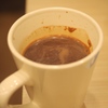 19:42旅の終わりの外食事の後のココアの暖かい甘い美味しさに涙の喜び〜秋の気配