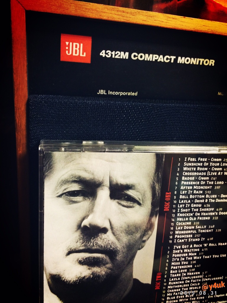 E.Clapton "Life time best 2CD" in JBL