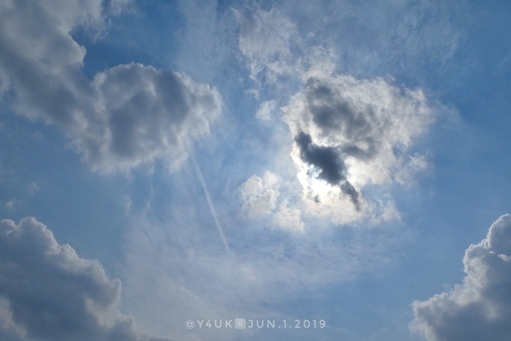 Jun.1.Skyもぅ6月“水無月”Startの空〜半年最後月〜貴重な晴れ間も雲