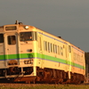 夕暮れのキハ