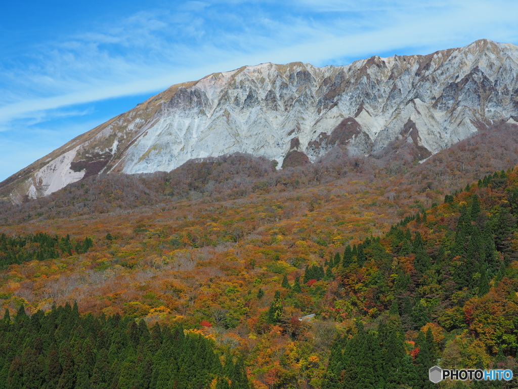 大山紅葉景③