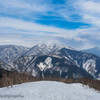 3月の雪山