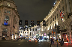 Regent Street at night