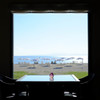 Beach in the window