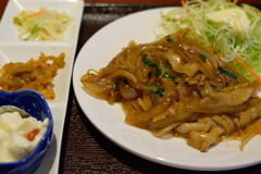 豚の生姜焼き