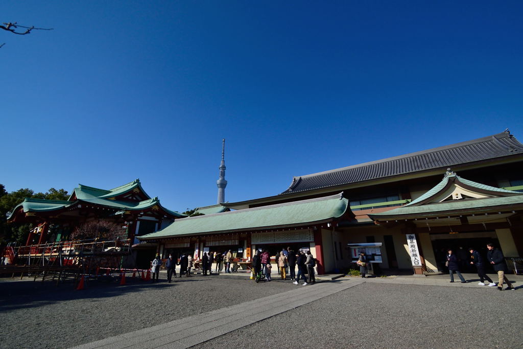 亀戸天神社