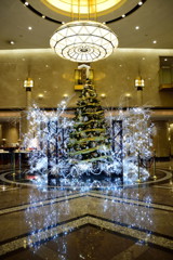 ホテルニューオータニ幕張のクリスマスツリー