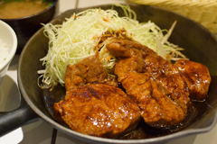 トンテキ定食