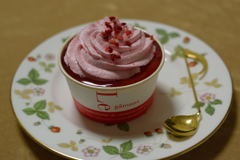 いちごの生シフォンケーキ