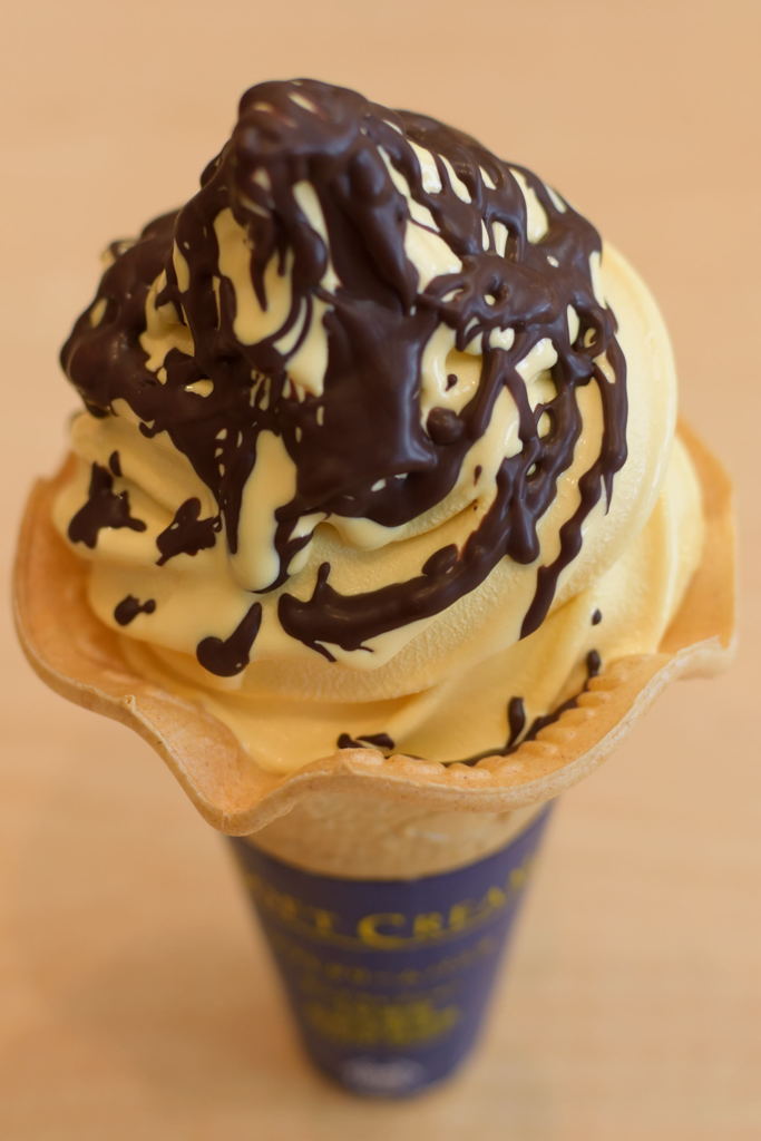 チョコバナナソフト