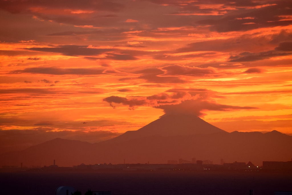 たった今・・・富士山