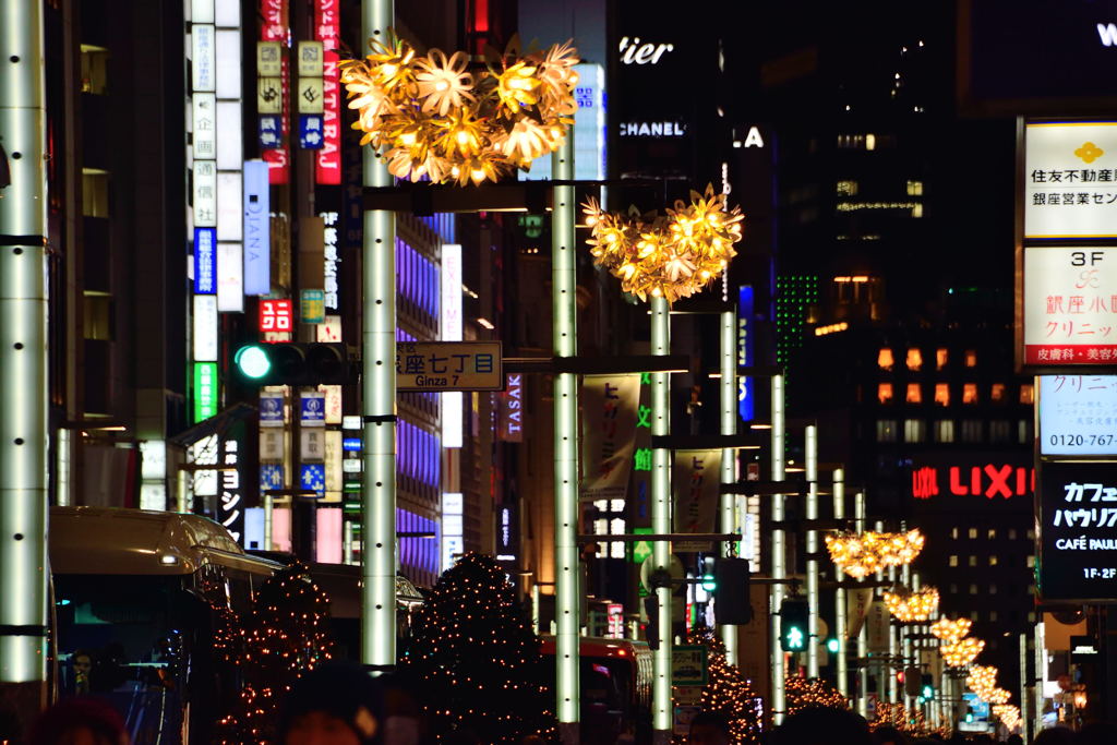 GINZA ILLUMINATION 2017 ヒカリミチ