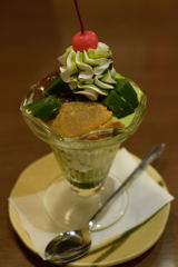 プチ抹茶利休パフェ