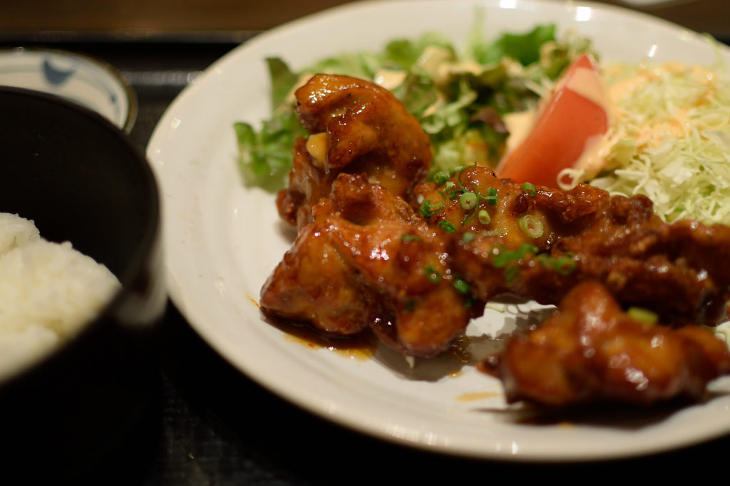 昨日のランチ税込み650円