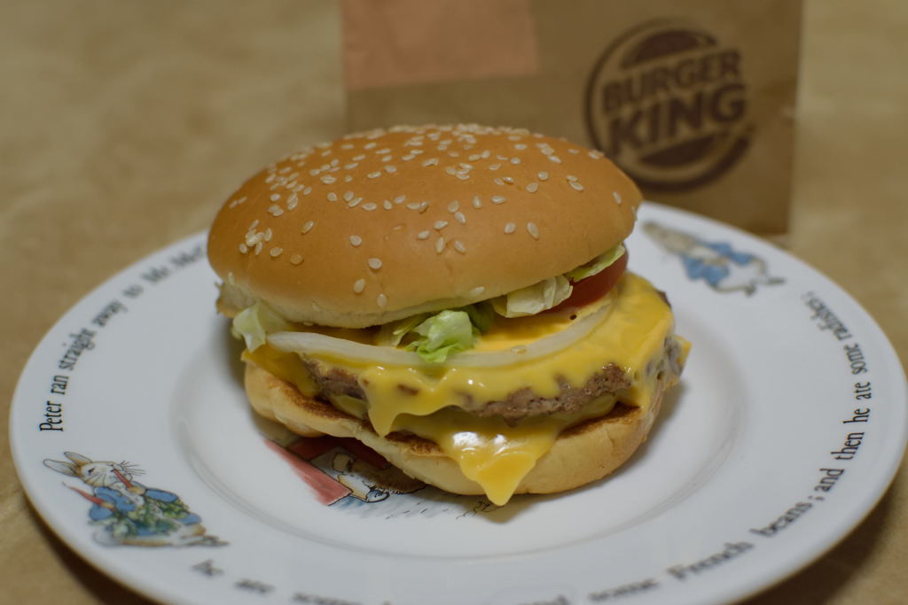 バーガーキング　チーズキングジュニア