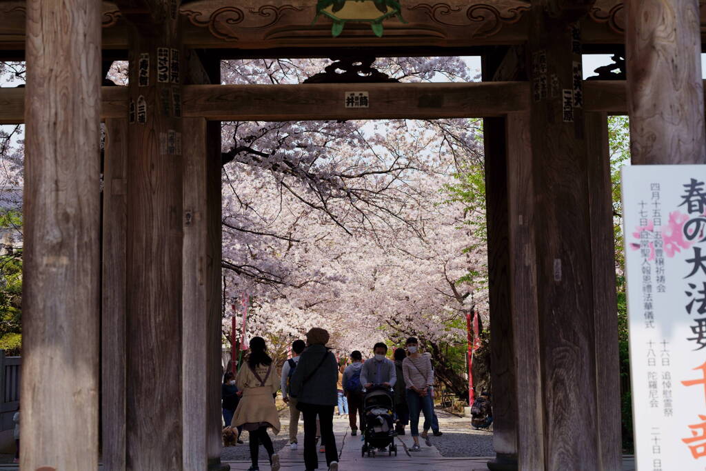 中山参道山門