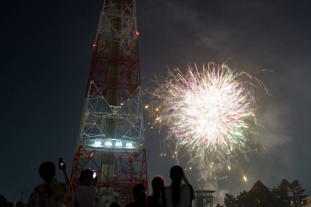習志野駐屯地　夏まつり花火　２