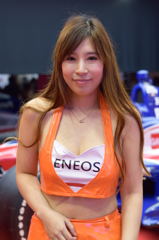 東京モーターショー2015の女神たち　ENEOS