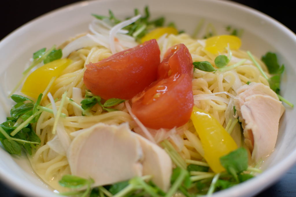 ランチ　冷製パスタ