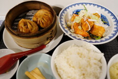 油淋鶏点心定食