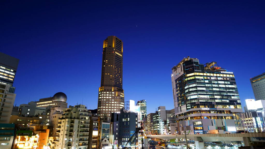 渋谷夕景