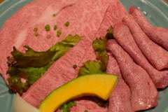特上焼肉盛り合わせ