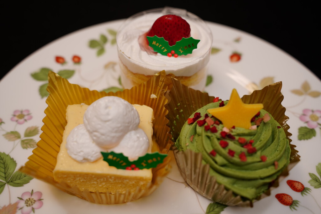 ケーキ３種