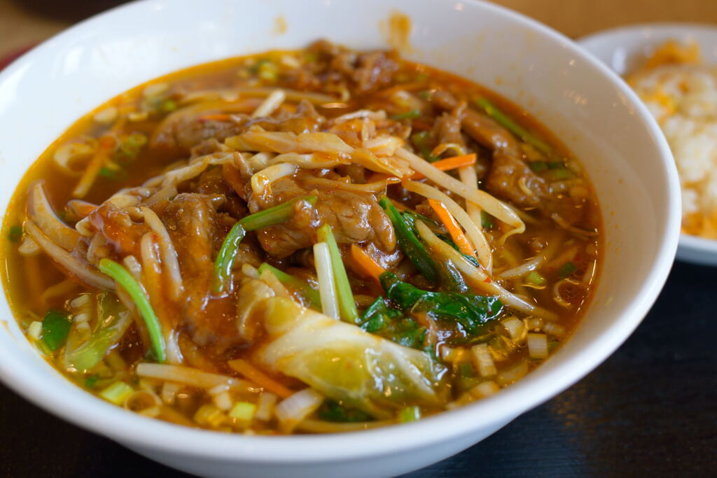 牛肉野菜タンメン