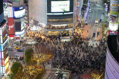 渋谷スクランブル交差点