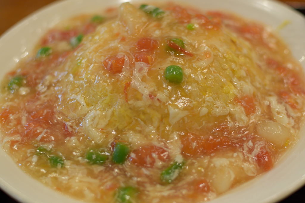 東魁楼　あんかけチャーハン