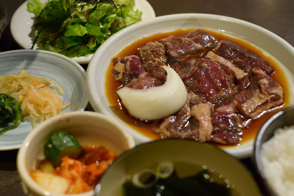 牛ビックハラミ定食