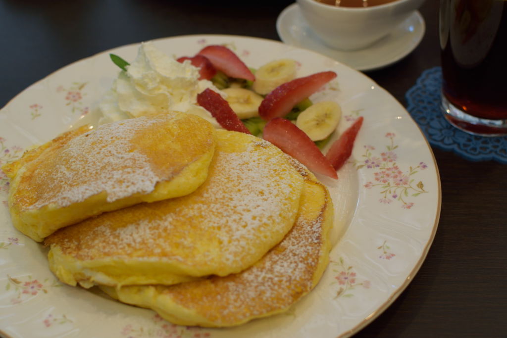 超ふわふわのパンケーキ