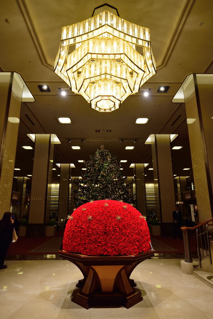 帝国ホテルのクリスマスツリー