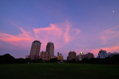 東の空