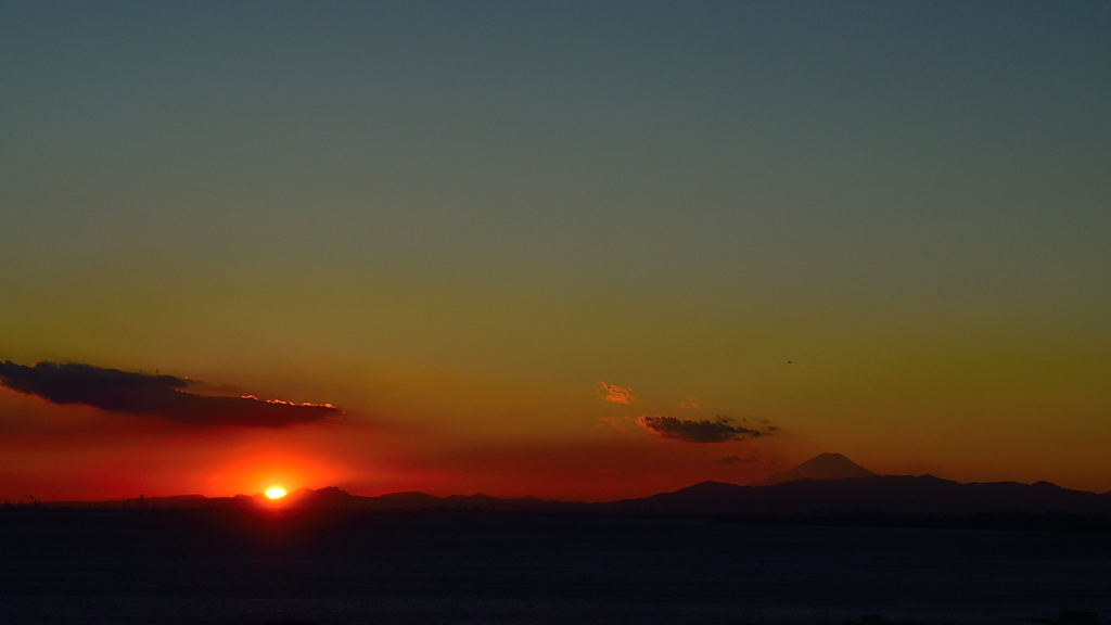 昨日の夕暮れ