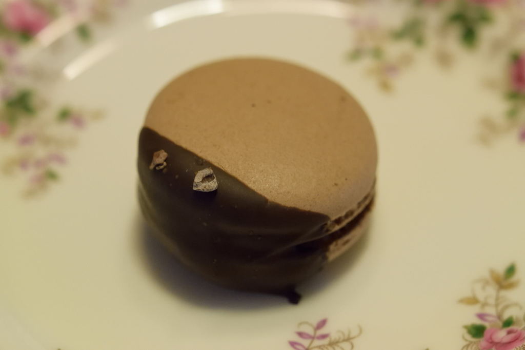マカロン　チョコ
