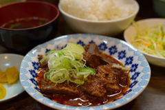 激辛牛スジ煮込定食