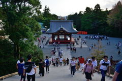 鶴岡八幡宮　大石段