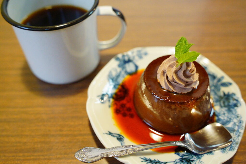 チョコレートプリン