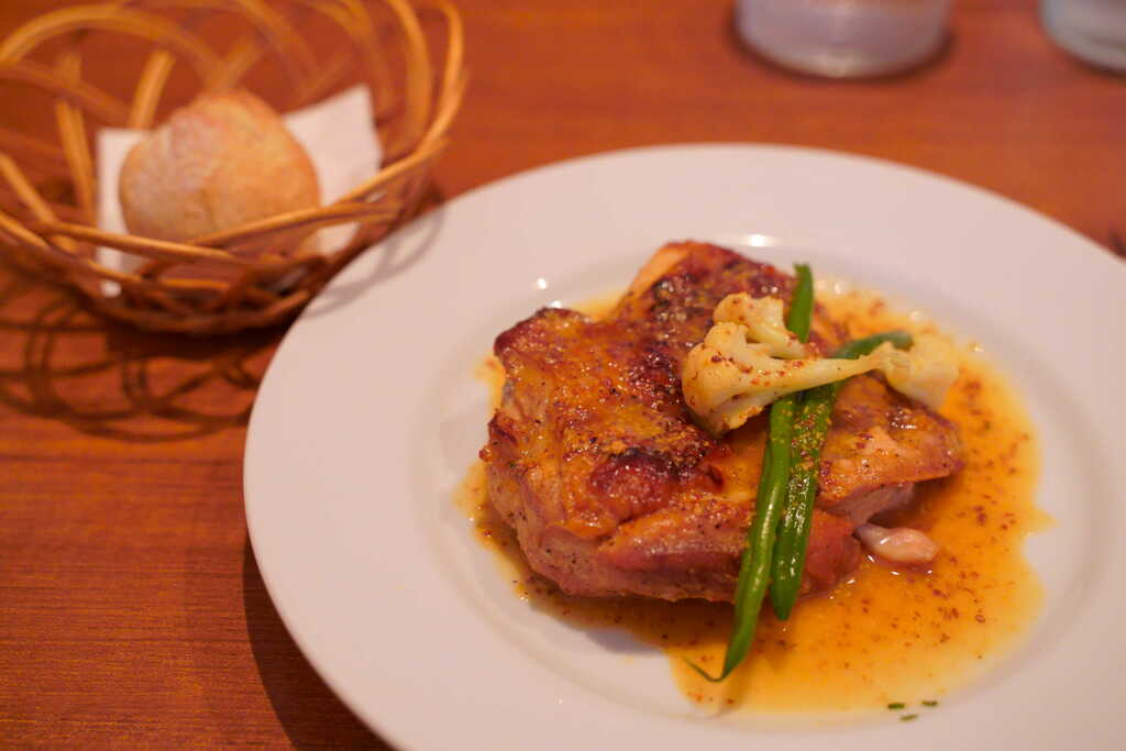 若鶏のディアブル風煮込み
