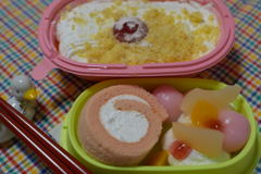 春のスイーツ弁当