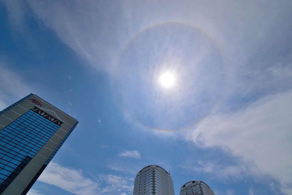 久しぶりの青空