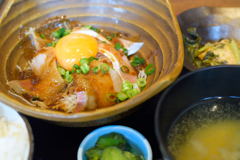 胡麻ブリ定食
