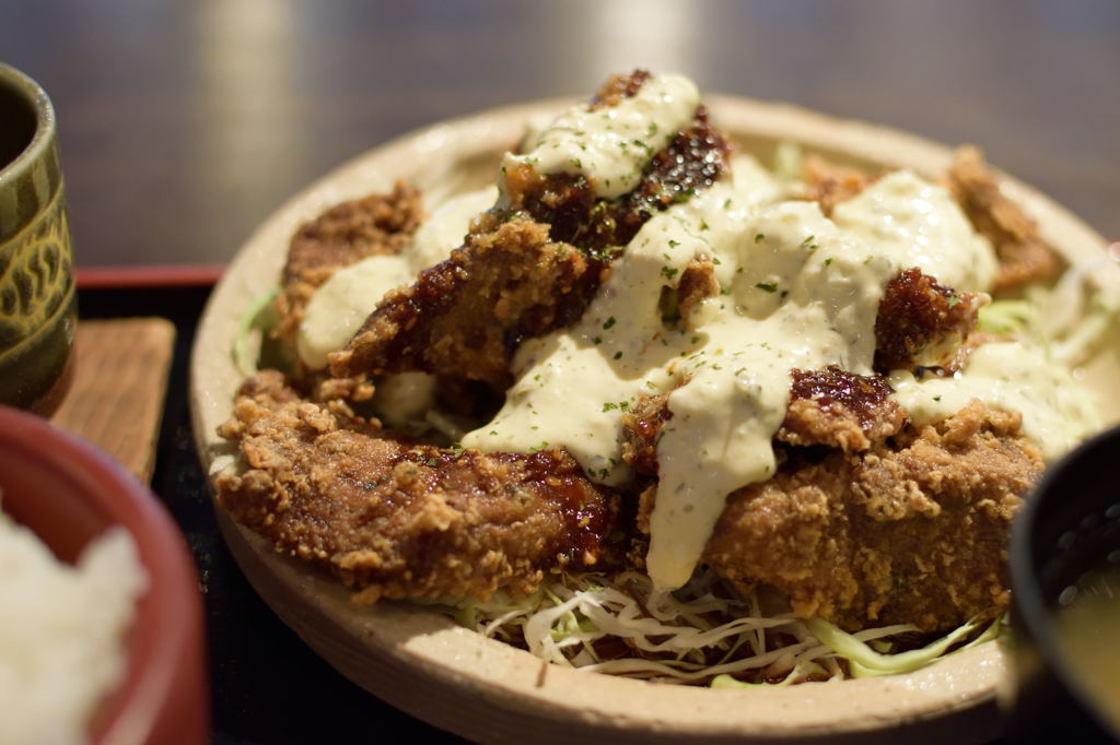 ランチ　まぐろの南蛮定食