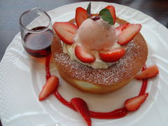 星乃珈琲店　スフレパンケーキ
