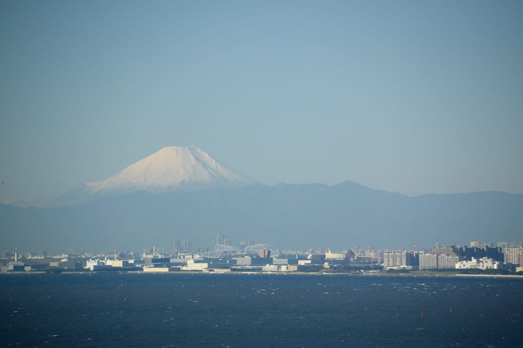 今朝の富士山