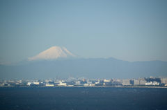 今朝の富士山