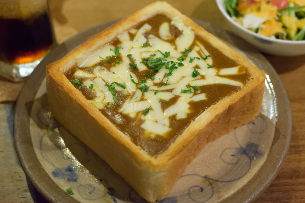 チーズカレートースト