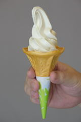 みずきの庄　みそソフトクリーム